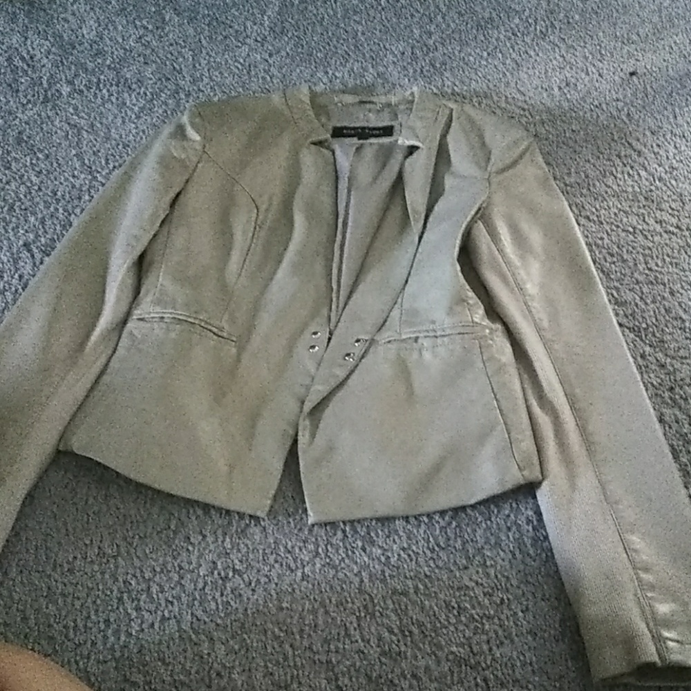 Leather jacket